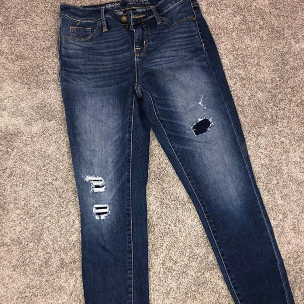 Dark jeans